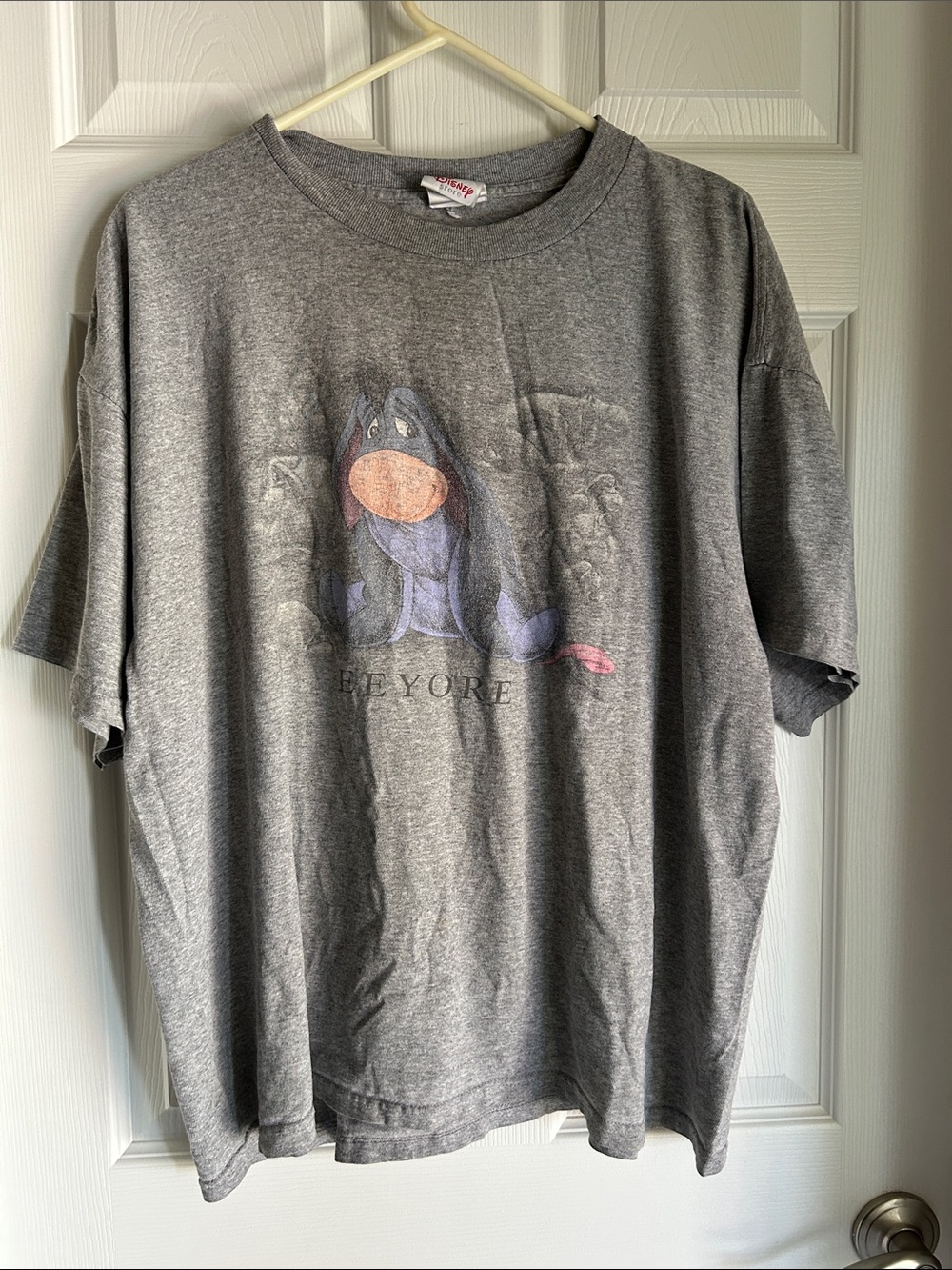 Disney Gray Eeyore Short Sleeve Graphic Tee